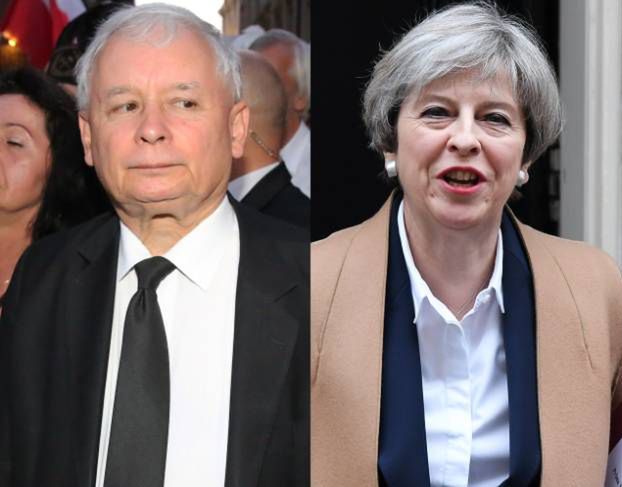 Bielan o wizycie Kaczyńskiego w Londynie: "Premier Theresa May nie mówi po polsku, więc potrzebny był tłumacz"