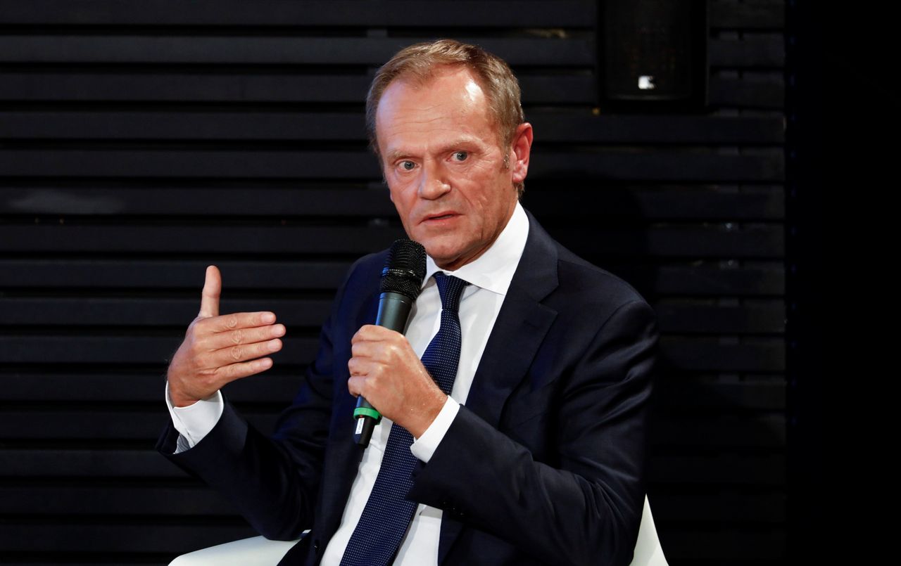 Donald Tusk ostro o Trumpie i Kaczyńskim