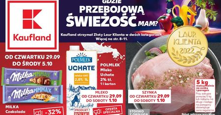 Kaufland najnowsza gazetka od czwartku 29 września. Promocje w Kaufland 29.09-5.10