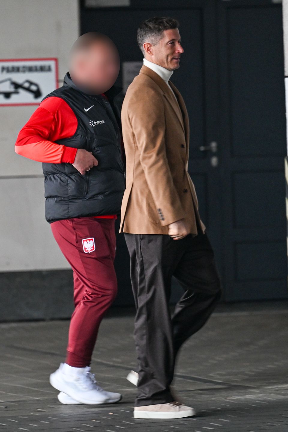 Robert Lewandowski na zgrupowaniu