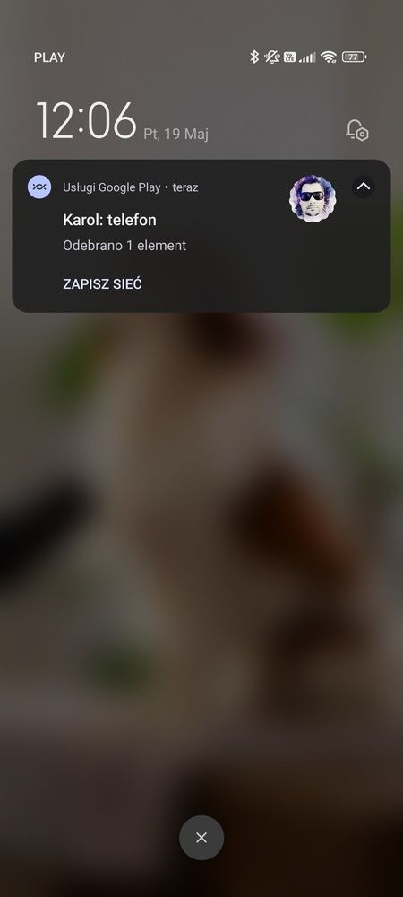 Odebrane hasło