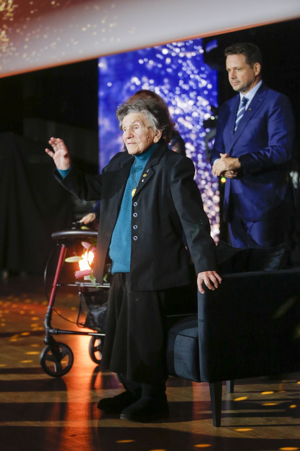 Wanda Traczyk-Stawska podczas Gali Warszawianka Roku 2022