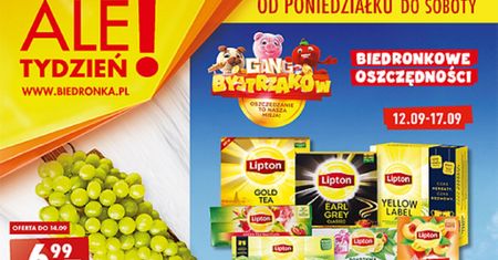 Biedronka najnowsza gazetka od poniedziałku 12 września. Promocje w Biedronce 12.09-17.09
