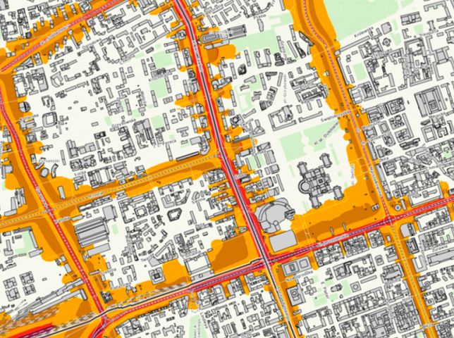 Warszawa. Aktualne dane znajdziemy wkrótce na nowej, odświeżonej mapie akustycznej. Jednak najpierw trzeba przeprowadzić badania i pomiary. Miasto ogłosiło przetarg na te prace 