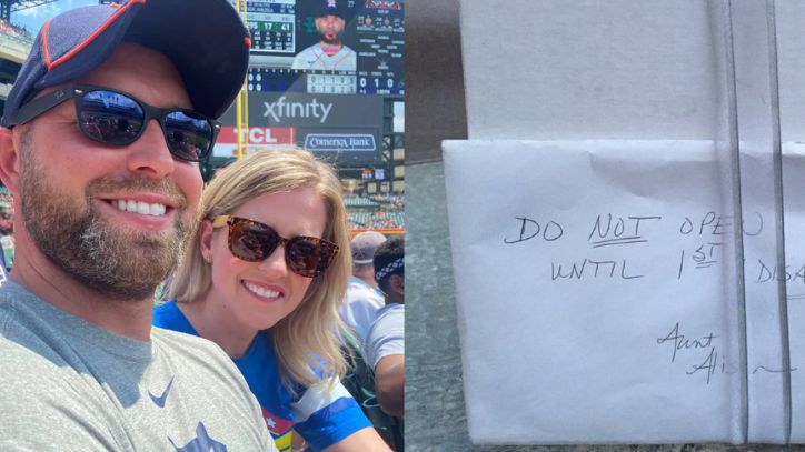 Kathy i Brandon czekali z otwarciem prezentu ślubnego aż 9 la