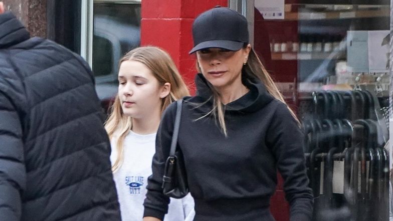 Victoria Beckham buszuje po sklepach z 11-letnią córką Harper
