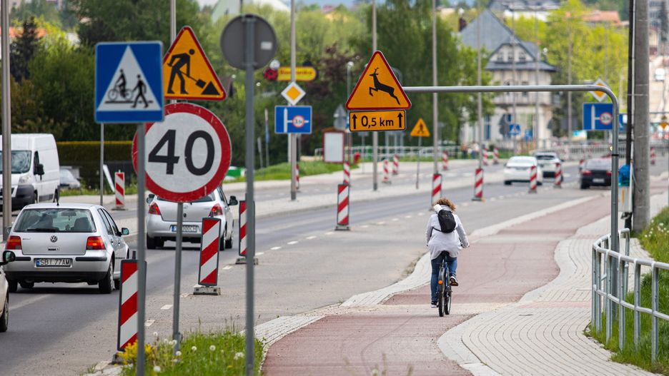 Bielsko-Biała. Mieszkańcy Bielska-Białej chcą rozwoju ścieżek rowerowych.