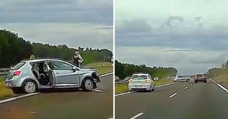 Pół Polski chciało pomóc. Policja ma sprawcę głośnego wypadku