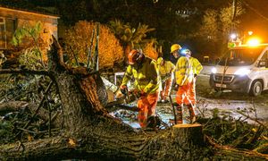 Orkan Goretti szaleje w Wielkiej Brytanii. Jest pierwsza ofiara