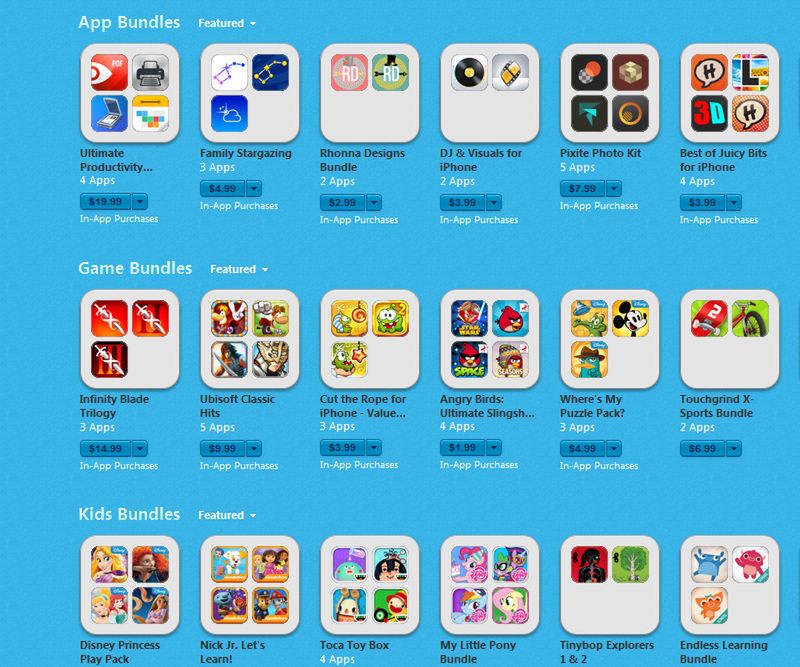 Nowości z App Store: Bundle oraz filmiki z gier 2