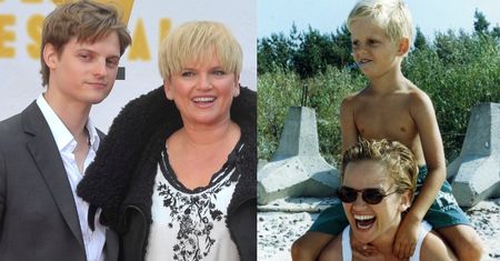 Wiedzieliście, że Katarzyna Figura ma syna? Oto, czym zajmuje się 36-letni Aleksander Chmielewski