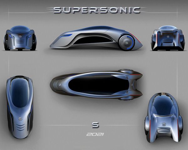 Supersonic - samochód przyszłości powstanie w Belgradzie? 4