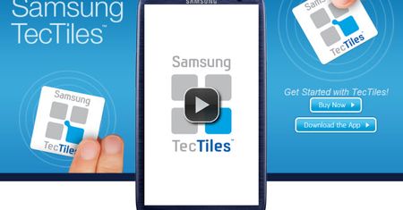 Samsung TecTiles - naklejki NFC dla Galaxy S III (i innych modeli)