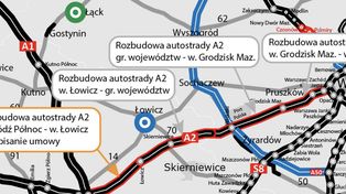 Autostrada A2 przejdzie ogromną metamorfozę. Kierowcy zyskają dodatkowe pasy na blisko 90 kilometrach!