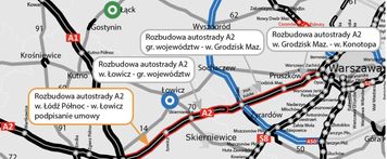 Autostrada A2 przejdzie ogromną metamorfozę. Kierowcy zyskają dodatkowe pasy na blisko 90 kilometrach!