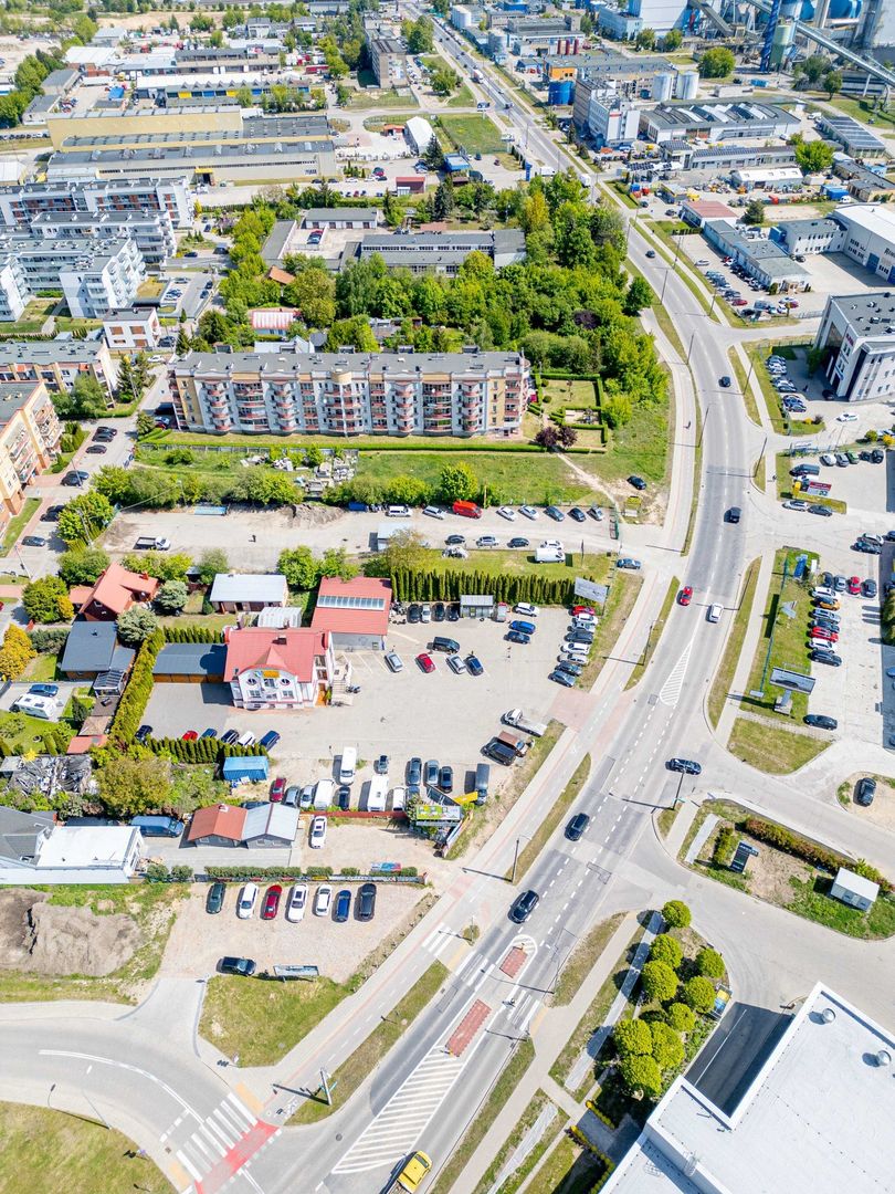 20-05-2025 BIALYSTOK ULICA BITWY BIALOSTOCKIEJ Z LOTU FOT. WOJCIECH WOJTKIELEWICZ KURIER PORANNY/ GAZETA WSPOLCZESNA/ POLSKA PRESS