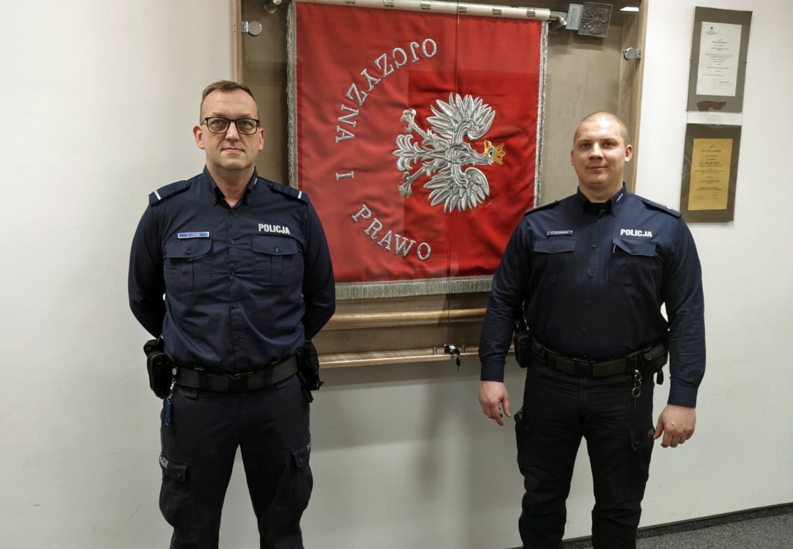 Policjanci na medal