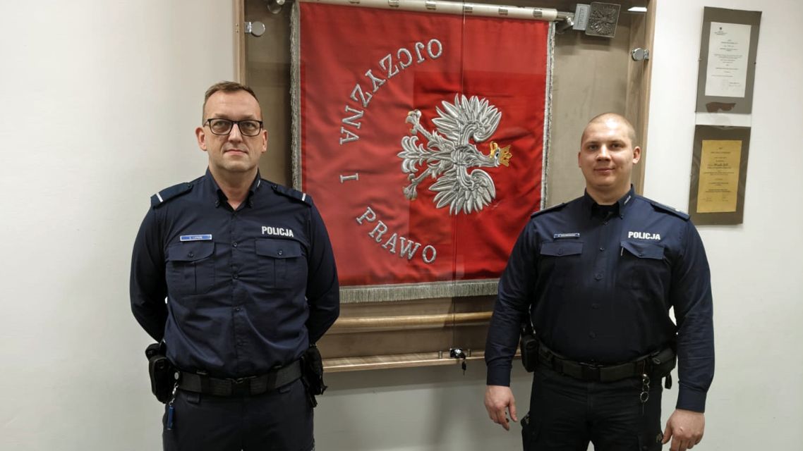 Policjanci na medal