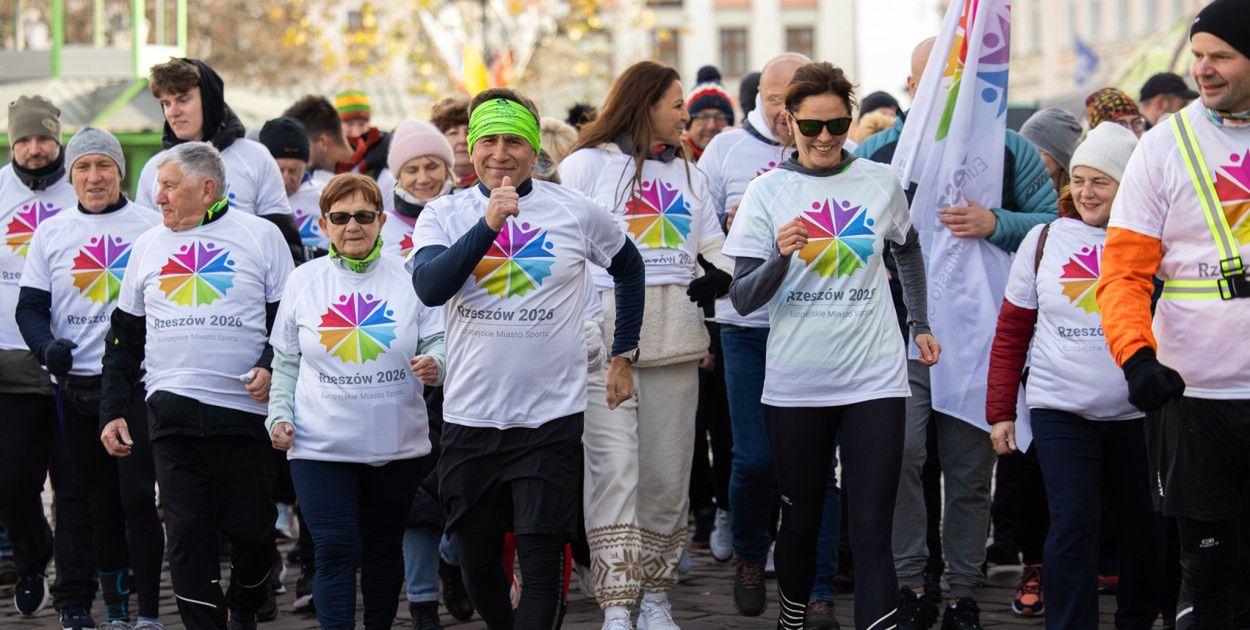 Rzeszów: Marsz i trening z Robertem Korzeniowskim