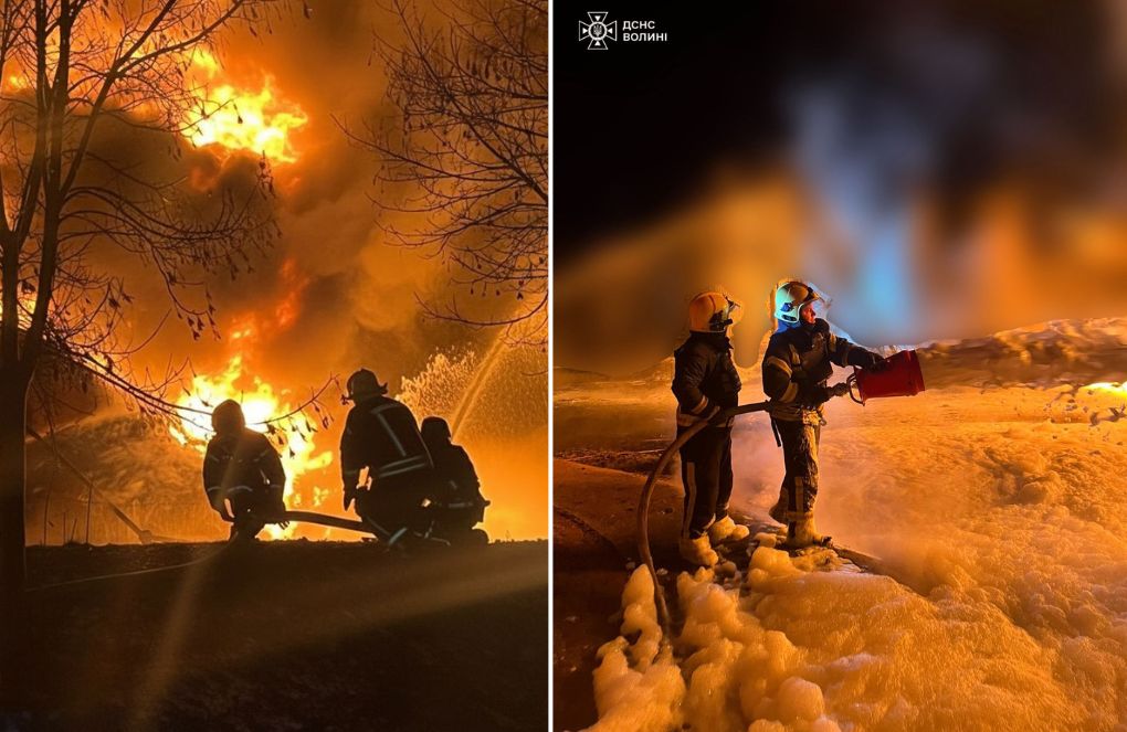 Rosja zaatakowała przy granicy z Polską. Łuck w ogniu