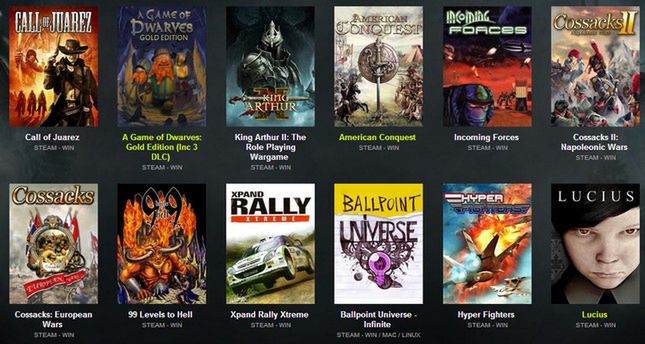 Gry za grosze. Call of Juarez, King Arthur II, American Conquest, Lucius i inne 2