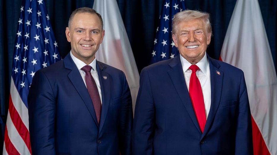 Karol Nawrocki spotkał się z Donaldem Trumpem