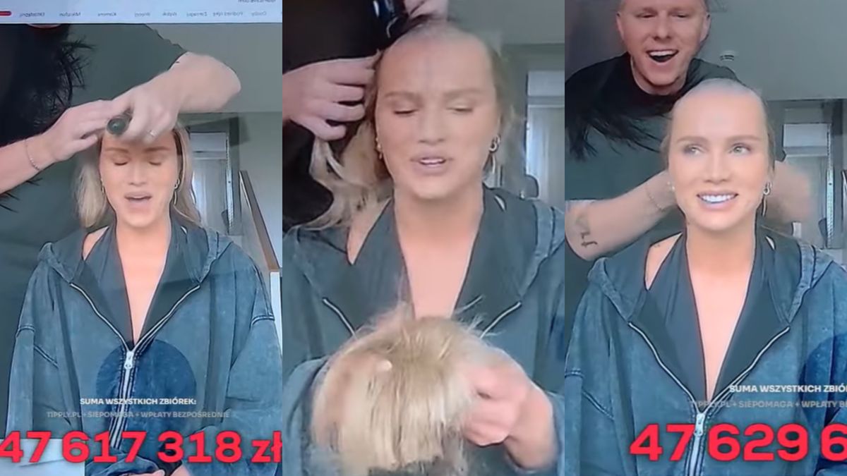 Maffashion ogoliła się na łyso