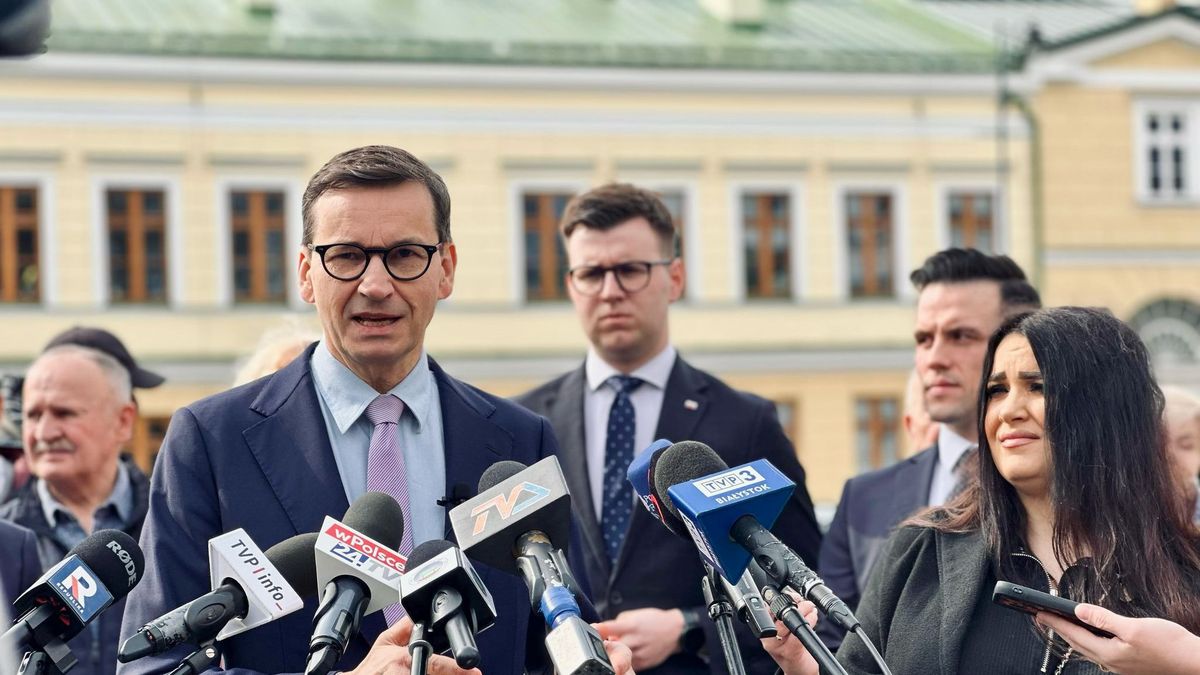 Mateusz Morawiecki przyjedzie do Płocka