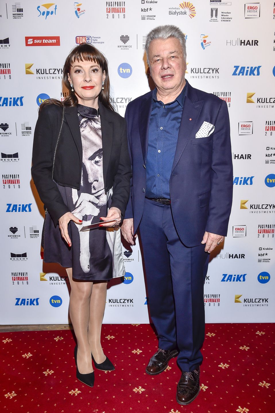 Justyna Sieńczyłło i Emilian Kamiński