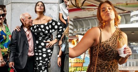 Bellucci i Graham z kebabem zachęcają do zakupów u Dolce i Gabbany
