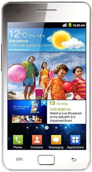 Biały Galaxy S II | PocketNow