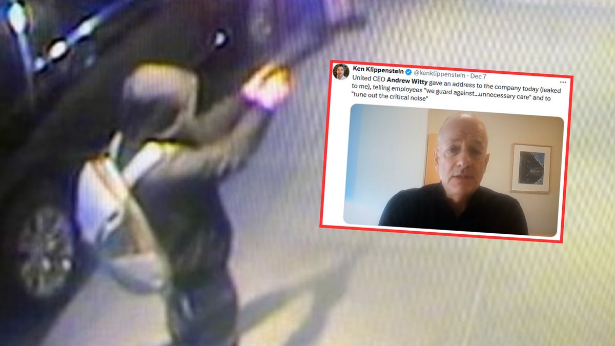 Mężczyzna zastrzelił dyrektora generalnego firmy UnitedHealthcare. Prezes zabrał głos