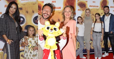 Rodzinny zjazd na premierze animacji: Boczarska i Banasiuk pierwszy raz Z SYNEM, Sylwia Bomba z Tosią, Trybsonowie w komplecie (ZDJĘCIA)