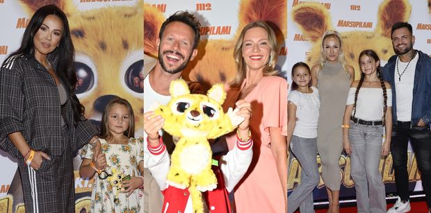 Rodzinny zjazd na premierze animacji: Boczarska i Banasiuk pierwszy raz Z SYNEM, Sylwia Bomba z Tosią, Trybsonowie w komplecie (ZDJĘCIA)