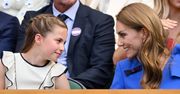 Kamery uchwyciły księżną Kate i księżniczkę Charlotte na trybunach Wimbledonu. Zarejestrowano ich UROCZĄ interakcję