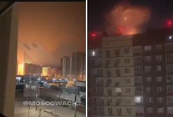 Dziesiątki dronów nad Moskwą. Rozległy się wybuchy