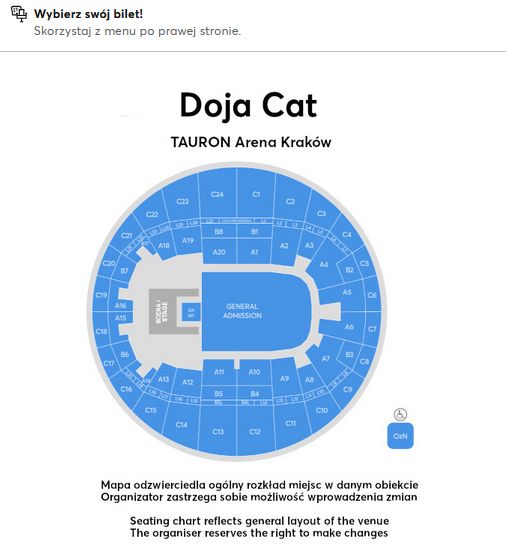 Znamy cenę biletów na koncert Dojy Cat