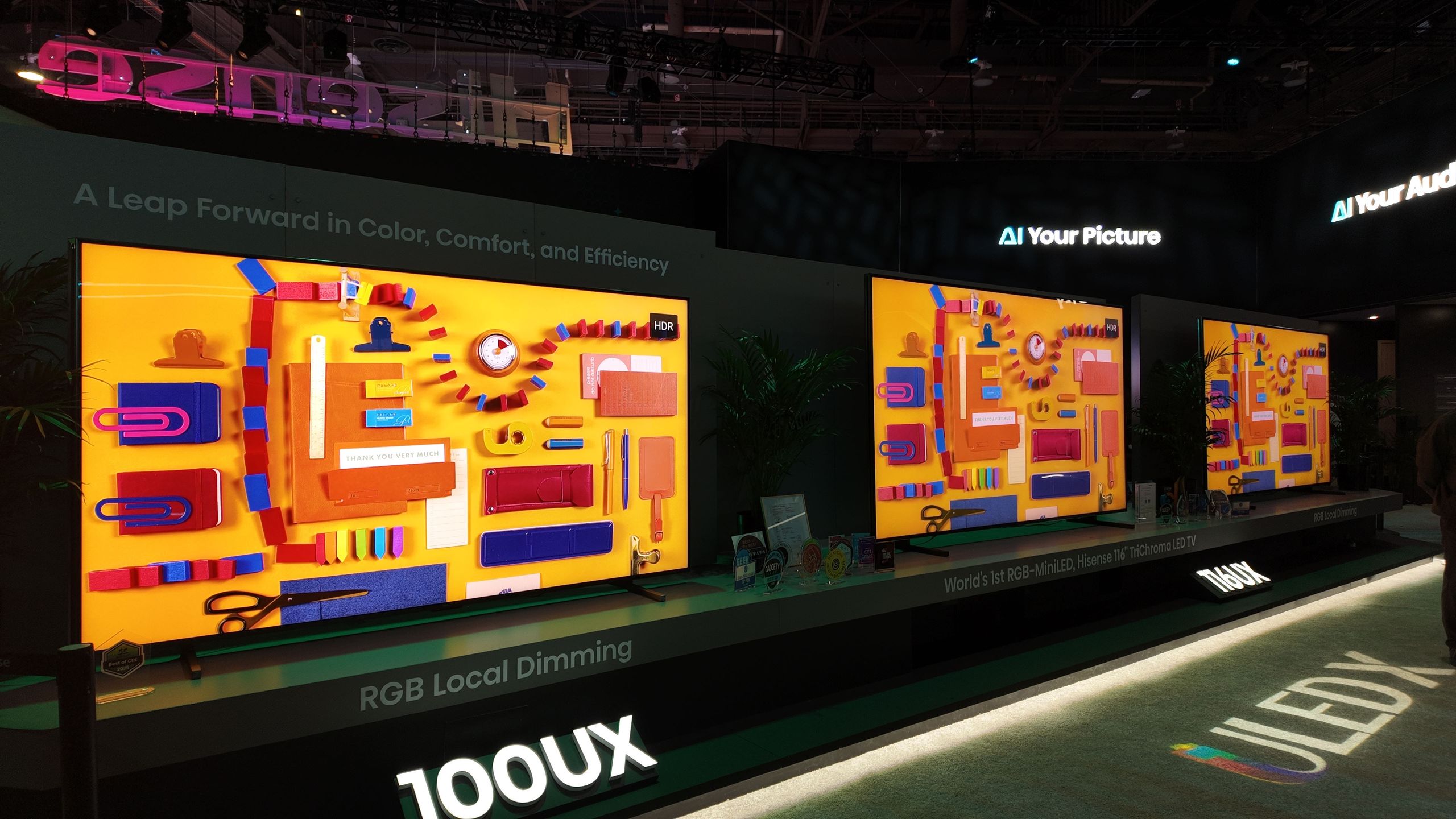 CES 2025 - Telewizory