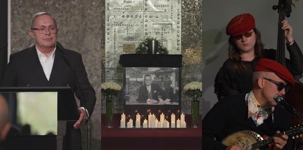 Tak wyglądał pogrzeb Andrzeja Morozowskiego: tłum żałobników, poruszające przemówienia i występ muzyków (WIDEO)