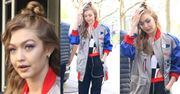 Dumna Gigi Hadid chwali się stylizacją własnego "projektu"
