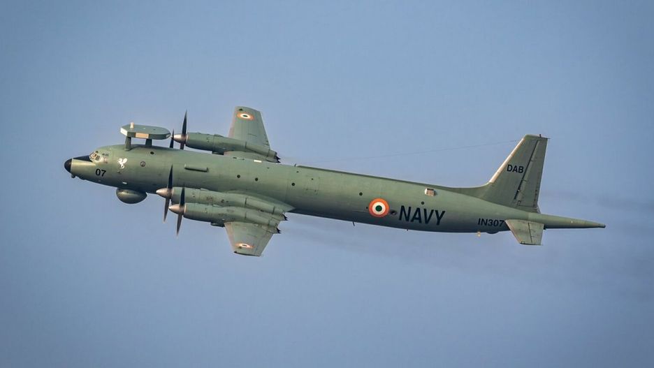 Ił-38SD należący do Marynarki Wojennej Indii