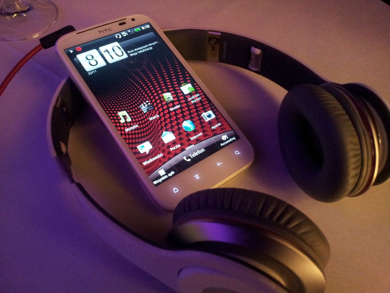 HTC Sensation XL i Beats Solo HD | fot. wł.