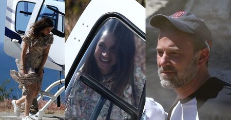Ben Affleck i jego młodsza o 16 lat ukochana wracają prywatnym helikopterem z romantycznych wakacji na Kostaryce (ZDJĘCIA)