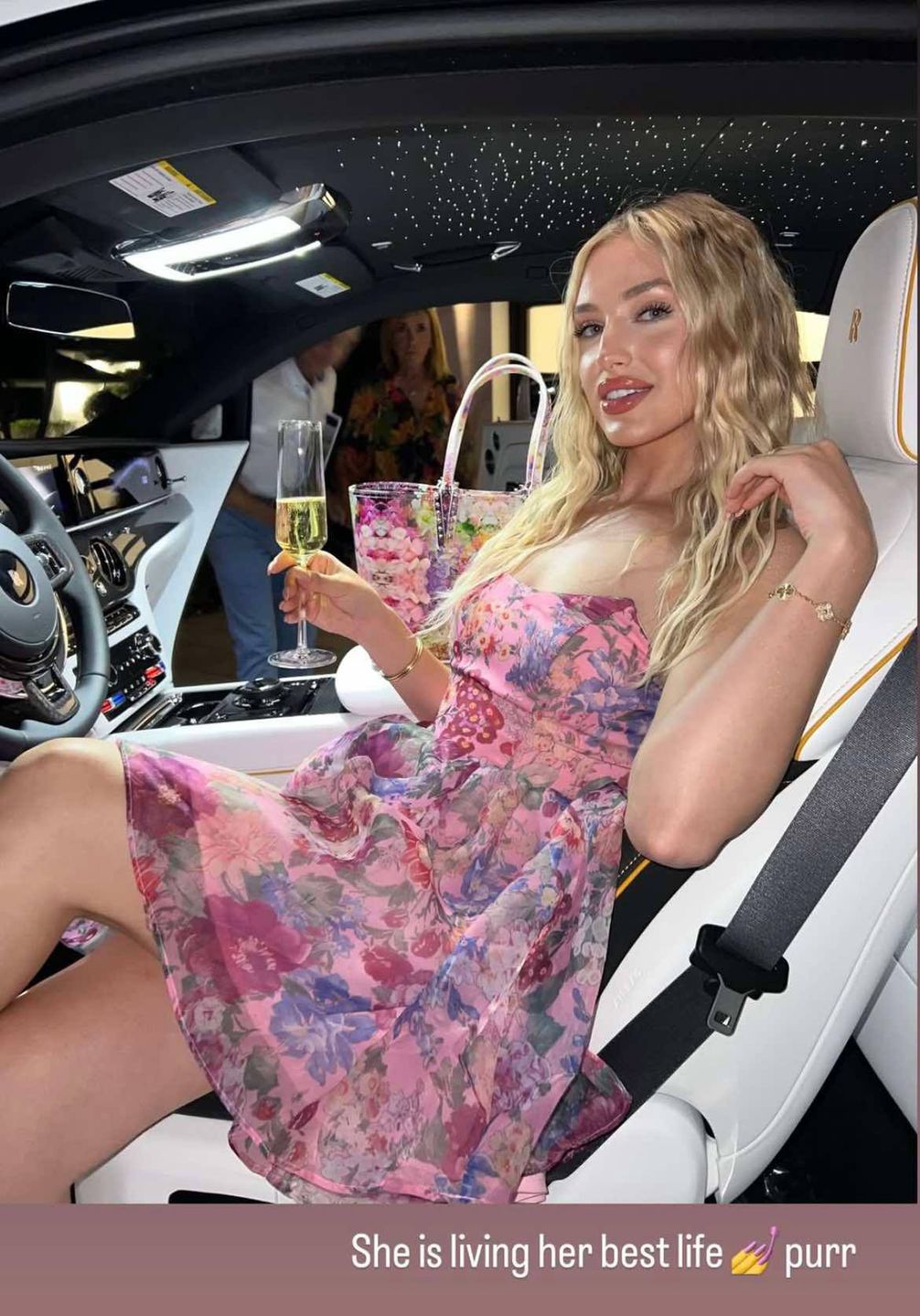 Caroline Derpienski bryluje na imprezie Rolls Royce w Palm Beach
