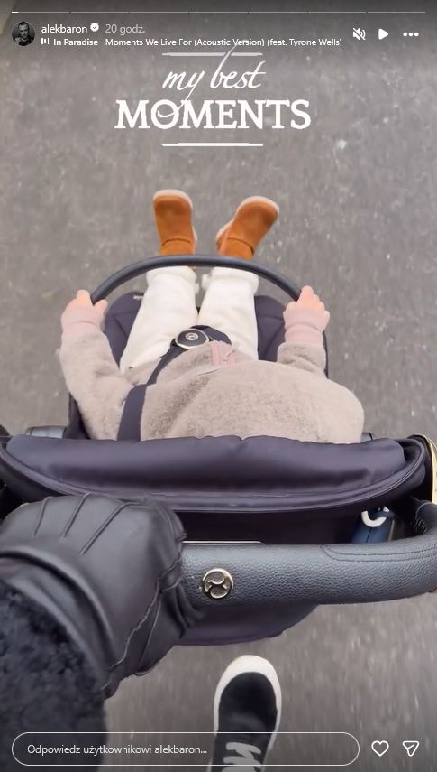 Aleksander Baron relacjonuje czas z synem