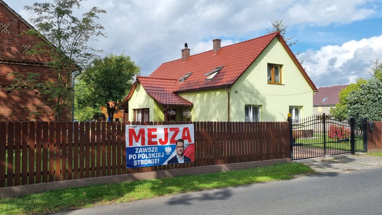 Banery wyborcze Łukasza Mejzy w województwie lubuskim