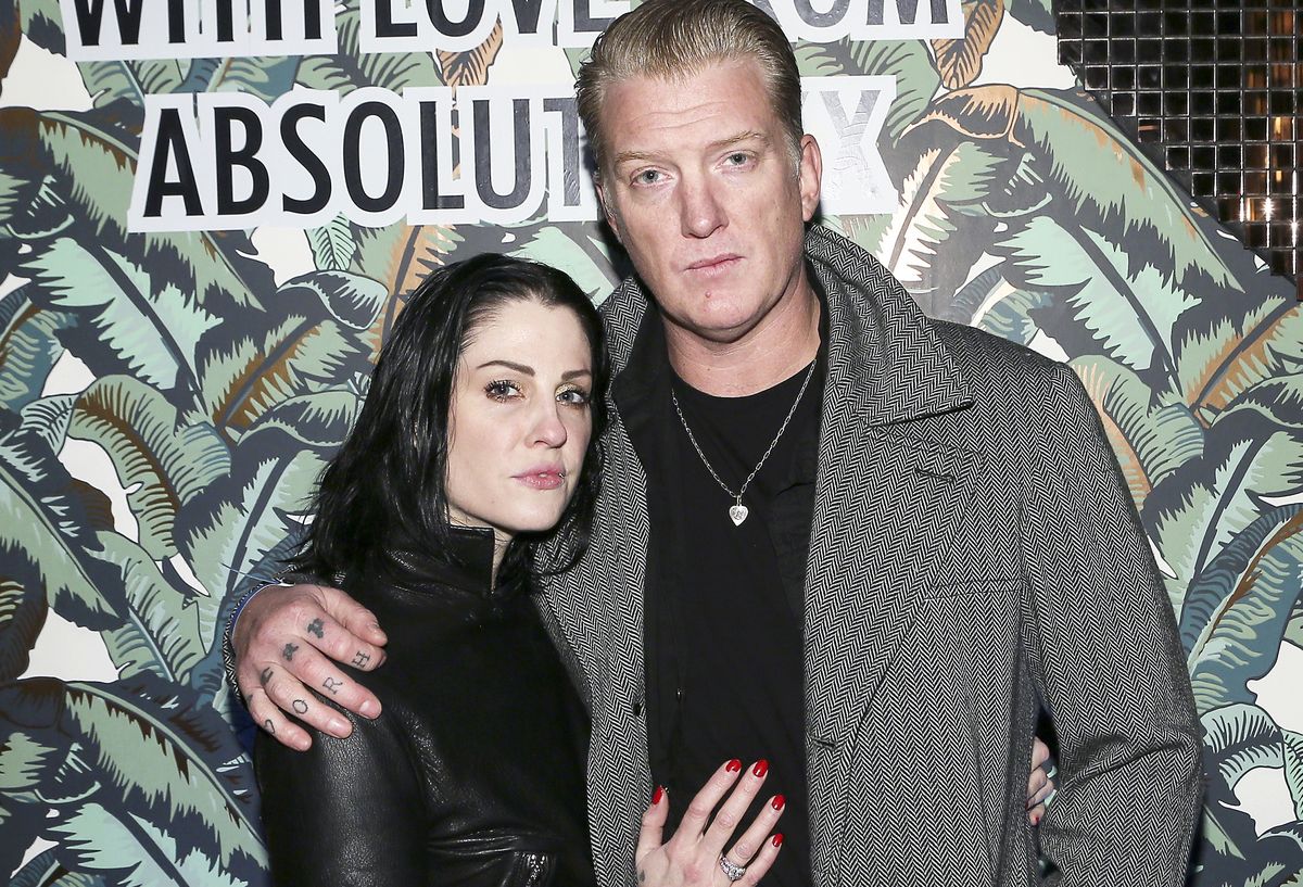 Josh Homme i Brody Dalle w 2019 r. 