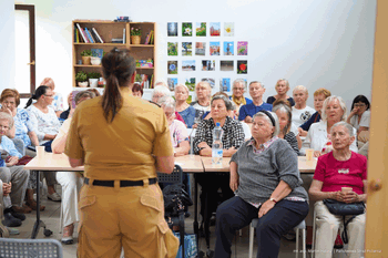 Poznań: Strażacy szkolili seniorów, jak chronić swoje domy