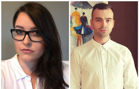 Agata Gryziecka i Alexander Omelyashko w zespole Selectivv