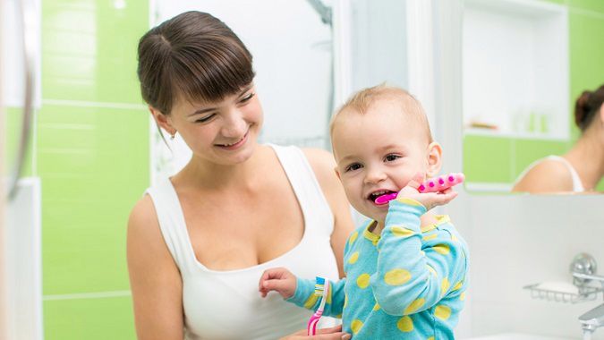 dbanie o zęby malucha